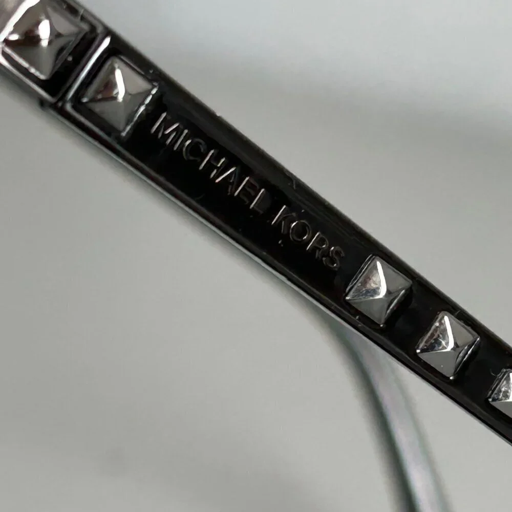 Michael‎ Kors Oversized Studded Cat Eye Sunglasses 57mm Tortoise Grey